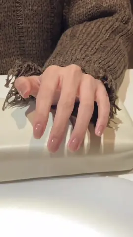 Milk tea nude nail polish#philippines #milkteanails 