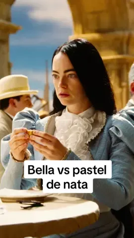 One pastel de nata is never enough. Poor Things. A film by Yorgos Lanthimos. In UK cinemas January 12th. #PoorThingsFilm #EmmaStone #MarkRuffalo