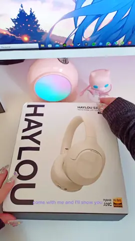 HAYLOU S35ANC: Elevating your gaming setup to the next level. 🎮✨ #HaylouS35ANC #GamingEssentials Cr: milk.miih