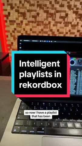 Intelligent playlists in rekordbox are a great way of keeping your library organised #rekordbox #rekordboxdj #dj #djtips #djsoftware #pioneerdj 