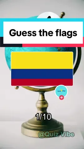 Guess the flags | Medium Level || #quiz #flag #geographyquiz #LearnOnTikTok #foryou #fyp #foryoupage #fypシ #quizvibe1 