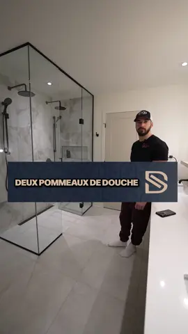 Pourquoi 2️⃣ pommeaux de douche (+plancher chauffant) 🚿 #sachadesantis  #sunafilmsmedia