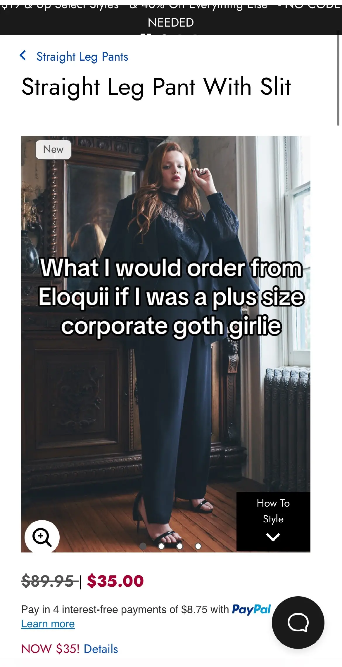 @ELOQUII has leveled up the plus size corporate goth looks, i need these all ASAP by EOD STAT. #plussizefashion #corporategoth #plussizecorporate #workoutfit 