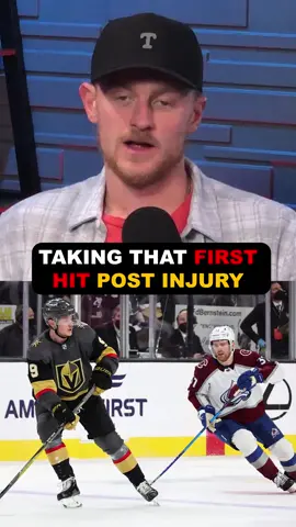 Was anyone else holding their breath watching Eichel take his first big hit after major spinal surgery? 🥅 #NHL #hockey #podcast #vegasgoldenknights #spinalsurgery #bighit 