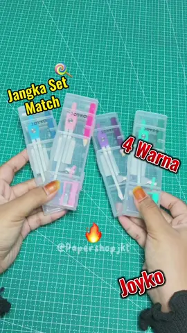 Jangka set warna dari merk joyko, udah dapet apa ya kira2?? Isinya udah dapet pensil mini, jangka dan juga rautan guys!!✨  Dapatkan harga termurah + bebas ongkir dan cashback 100% Yuk buruan jangan sampe ketinggalan‼️  #papershopjkt ##flashsale##wardiskonwib##psj##realpict##bebasongkirwib##cashback100persen#tokopedia 