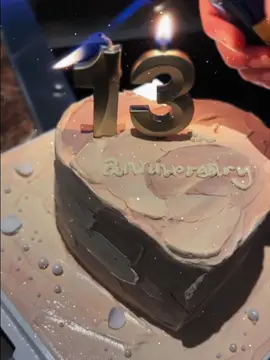 #anniversarycake #anniversary #anniversarygift #anniversary cake caption  #13thanniversary #周年纪念 #周年纪念蛋糕 #13周年 