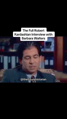 The Full Interview - Robert Kardashian. #History