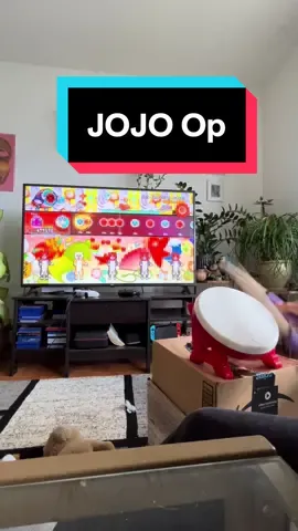 A little bizarre adventure this morning #anime #gaming #jojosbizarreadventure #taiko #fyp 