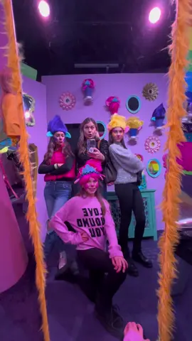 Troll transfer @Camp Stores in NYC! This experience was so fun! Check out our full experience on the previous video! #TrollsxCAMP #campstores #momlife #familytime #familytravel #momhumor #storewiththemagicdoor #TrollsBandTogether #itoldyouweneededmoregliter @DreamWorks Trolls 
