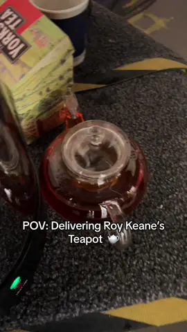 Stick to Football powered by tea! 🫖  Watch the quiz now via the link in bio! 🔗 #sticktofootball #tea #theoverlap #tea #earlgrey #bts #roykeane 