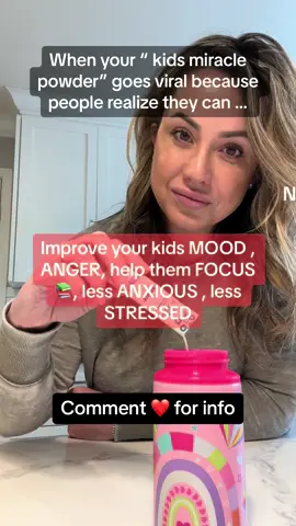 Viral Kids mircale powder works FAST & helps the kids mood , focus , stress, anxiousness & so much more ! #kids #viral #viralproducts #powder #focus #stress #anxiouskids