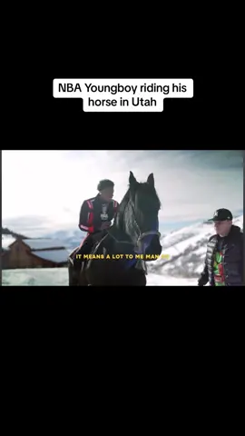 NBA Youngboy pet horse #nbayoungboy #yb #ybbetter #neverbrokeagain 
