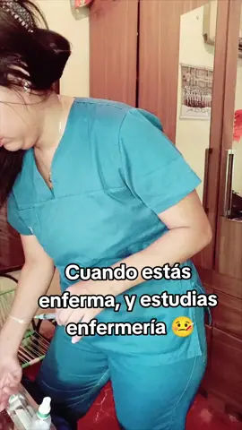 hoy tocó inyectarse sola 🤒🥹#enfermeria💉💊 #enfermita #pyf #pyf 