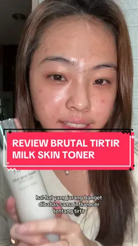 Ada yang udah cobain terus ngerasain hal yg sama gaa sih ? 🤔🙃  #fyp #fyppppppppppppppppppppppp #acneprone #tirtir #tirtirmilkskintoner #reviewbrutal #kulitberjerawat #acnefighter #kbeauty #koreanskincare #skincarereview #closedcomedones 