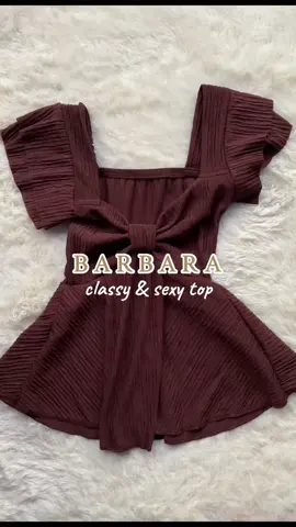 Barbara Ribbon Sexy Top!😍 Bili na kayo habang marami png stock mga sis!.Sobrang ganda ng top nato! #barbaratop #sexytop #trendtop #muralang #mustbuy #outfitideas #newyearoutfit #budolfinds #foryou 