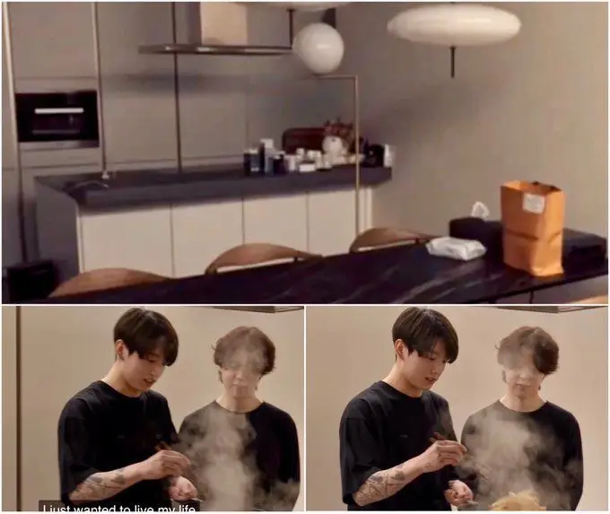 Jikook is cooking at jimin's apartment? 🧐 #kookmin #jikookvideo #jikook #jungkook #jimin 