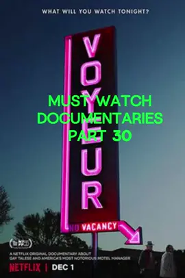 Weekend Doc Rec!! #documentaries #netflix #voyeur #documentary #2024 #newyear #adios2023 #colorado #weekenddocrec #weekendwatch 