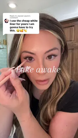 Replying to @Jaycee Layne girl yesss the peachy/nude color is IT! & the fake awake is so smooth and creamy @tarte cosmetics fake awake is #tarte #tartedeal #tartefakeawake #tartecosmetics 