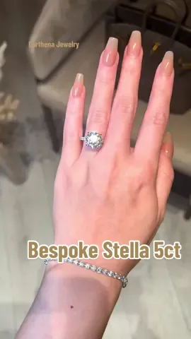 Classic and timeless 🥹 Bespoke 5ct Stella round hidden wrap halo #earthena #earthenajewelry #classicring #dreamgoals #weddingengagement #weddingproposal #ringpop #popthequestion #shesaidyes #bemylover #luxuryrings #happywifey #engagementring #classystyles #classyring #trendingstyles #styleoftheday #dreamring #idorings #fancystyle #lovejewelry #obssesed #weddinggoals  
