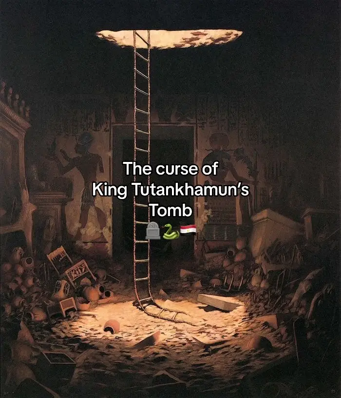 Was there a curse or a series of unfortunate coincidences? #history #historytok #egypt #kingtut #tutankamon #cleopatra #tomb #egyptian 