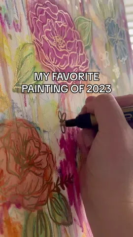 I’m working on a video of every art era I’ve gone through this year and had to repost this gem  #ktscanvases #artistsoftiktok #artistoftiktok #satisfyingvideos #satisfyingart #floralpainting #floralartwork #colorfuldecorations 