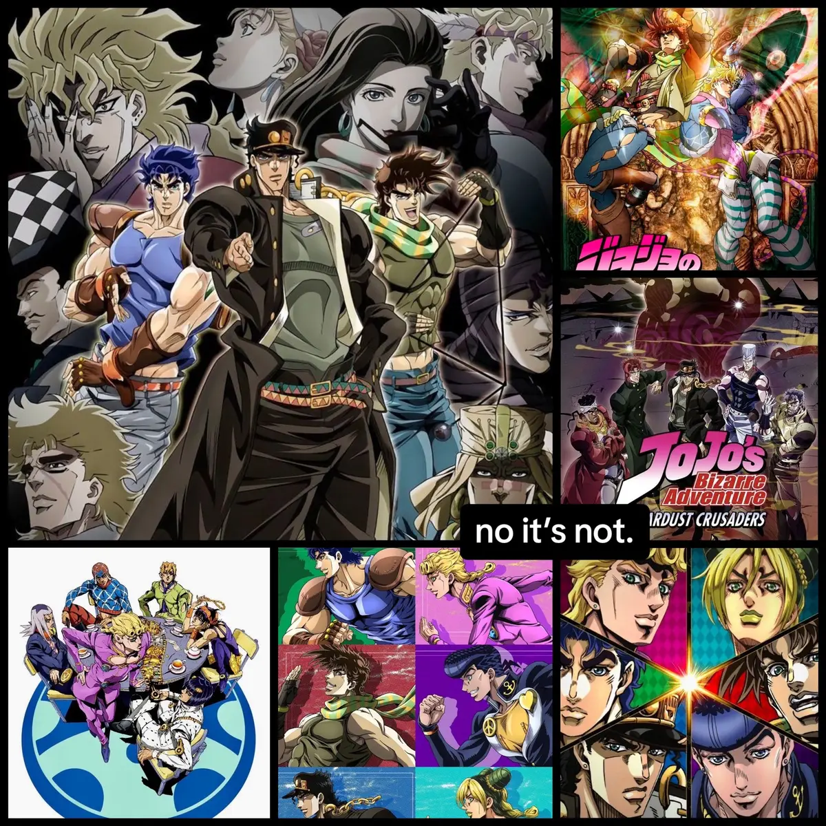 i can't describe how much i love jojo it's simply a masterpiece🫂 #jjba #jojobizarreadventure #jojo #battletendency #stardustcrusaders #goldenwind #stoneocean #arakihirohiko #steelballrun #pourtoi #foryou 