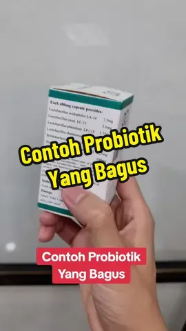 Contoh probiotik yang bagus.Pilih probiotic yg ada streptococcus, lactobacillus Bifidobacterium dan ada tambahan prebiotic.Juga amalkan lifestyle dan pemakanan seimbang #probiotics #lactobacillus #prebiotic  #bifidobacterium #streptococcus #kesihatan #mrgenpharmacist 