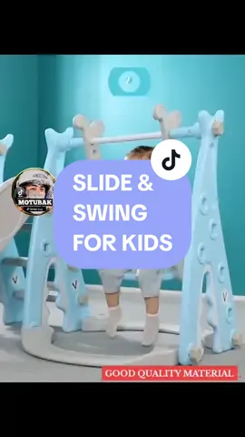 SLIDE AND SWING WITH MINI BASKETBALL RING 3IN1 PLAYGROUND FOR KIDS #motubakfinds #motubak2 #fyf 