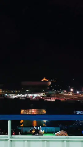 Bakauheni saat malam, secandu ngeliat dia :) #sigerlampung #bakauhenilampung #malam #kapal 