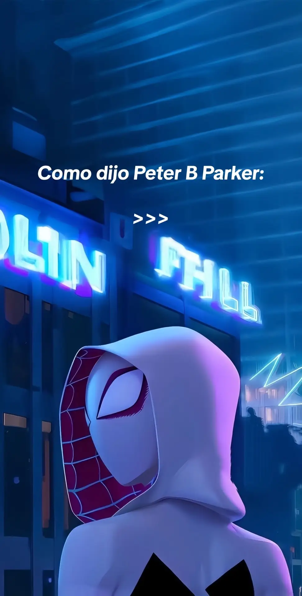 #spiderman #peterparker #peterbparker #spiderverse #spidermanintothespiderverse #spidermanacrossthespiderverse #foryoupage #ponmeenparati #frases #frasesdespiderman #comodijo #gwenstacy #paradedicar🙈❤️🙈 