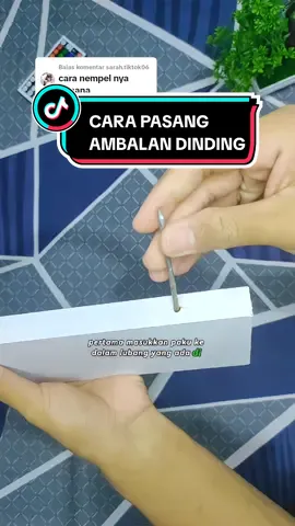 Membalas @sarah.tiktok06  Cara pasang ambalan dinding  #kamaraesthetic #rakdindingminimalis #ambalandinding #rakdinding #fypシ゚viral 