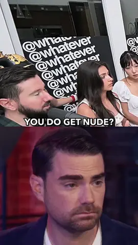 Ben shapiro reacts to whatever podcast #whateverpodcast #fyp 
