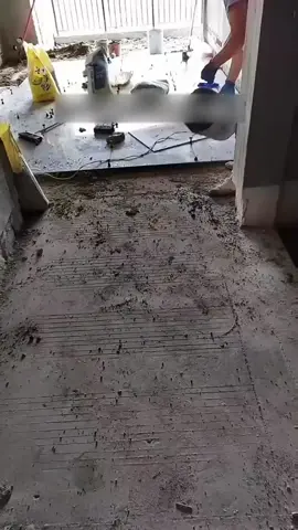 Brand new floor for the apartment