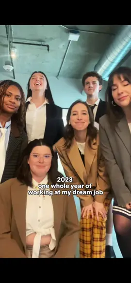 dream job, dream team, dream life 🤍 #musicindustry #digitalmarketing #fanengagement #2023 #2023recap 