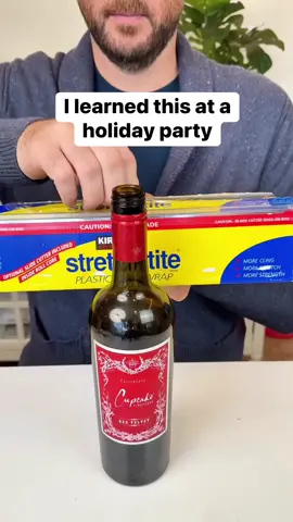 Keep wine fresh without a cork #wine #party #tip #nye 