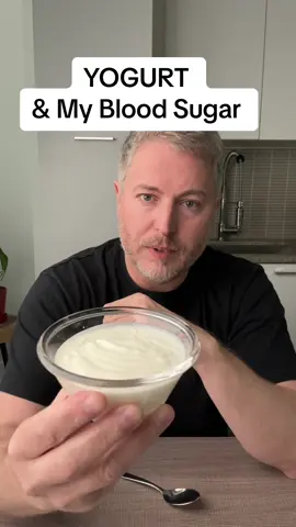 Unsweetened yogurt and my blood sugar. How does it affect my glucose levels? #bloodsugar #glucoselevels #insulinresistant1 #yogurt 