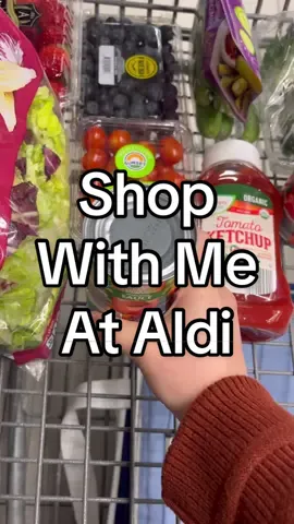 Happy Aldi Saturday! Come shop with me for the week 🛒🖤 #shopwithme #groceryhaul #groceryshopping #groceryshopwithme #aldifinds #shopwithmealdi #aldi #aldihaul 