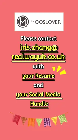 Interested in becoming our Mooslover Livestream Presenter?? Leave a message in the comment secrion or email iris.zhang@realwayuk.co.uk!! We looking forward have you ij the team!! #mooslover #recruitment #dallas #tiktoklivehost #fashiontiktok 