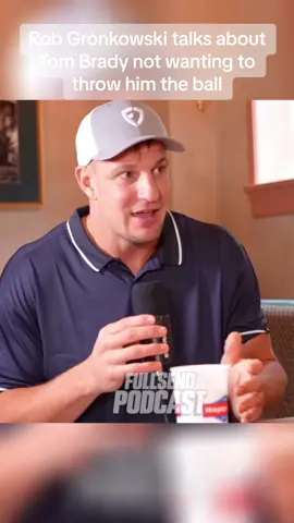 Rob Gronkowski talks about Tom Brady not wanting to throw him the ball as a rookie #tombrady #robgronkowski #patriots #SuperBowl #espn #bleacherreport 