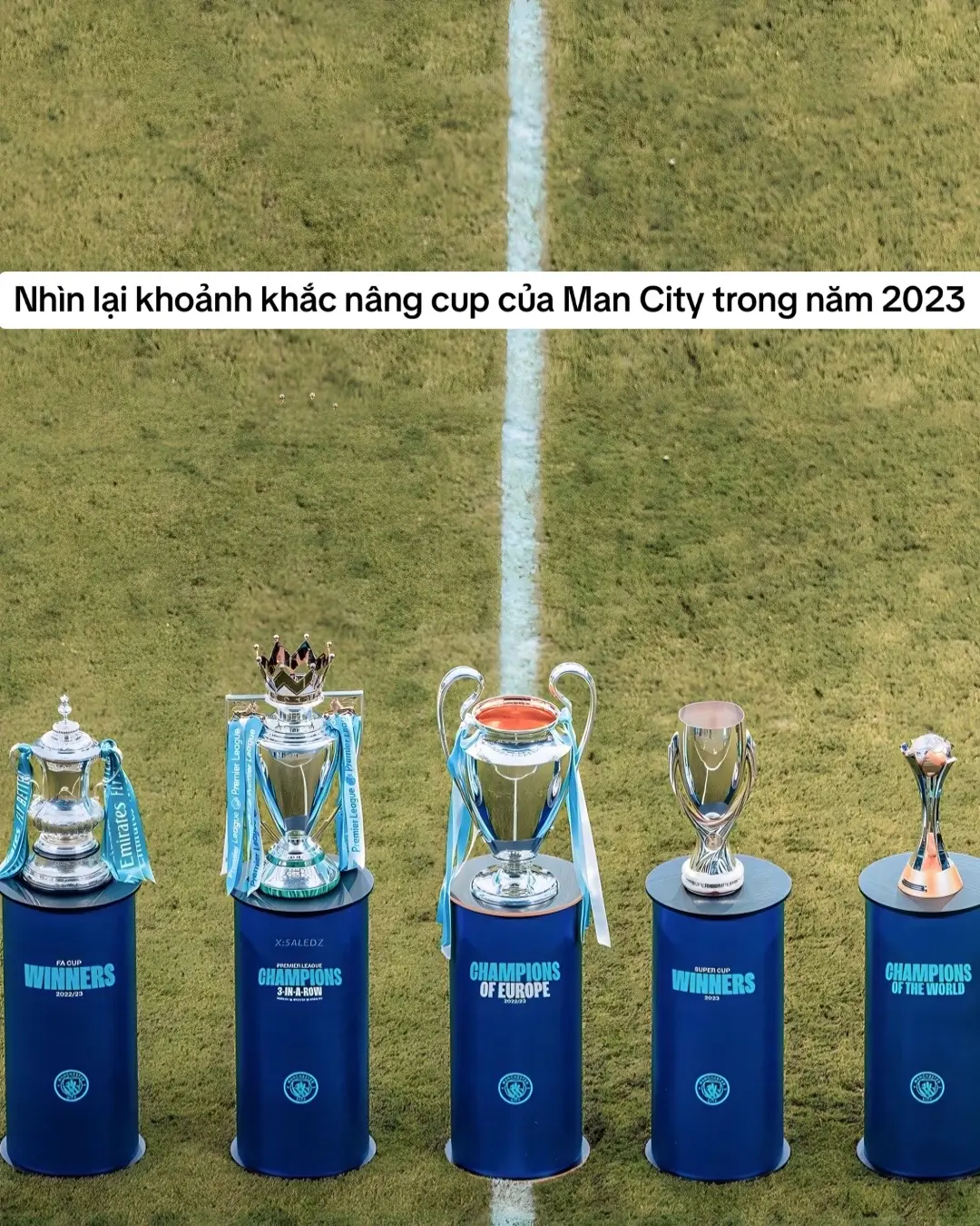 Một năm tuyệt vời của Man City với cú ăn 5 lịch sử 🏆🏆🏆🏆🏆 Hẹn 2024 sẽ lại là một mùa giải đáng nhớ nữa  Come on City 💙 #manchestercity #mancity #cityzens #etihadstadium #PremierLeague #facup #championsleague #supercup #clubworldcup #moment #celebration #champion #beauty #pepguardiola #debruyne #haaland #foden  #jackgrealish #julianalvarez #kylewalker #ederson #gundogan #bernadosilva#rodri #rubendias #johnstones #football #footballtiktok #bongda #xuhuong #xuhuongtiktok #xuhuong2023 #xh #ngoaihanganh #fyp #foryou 