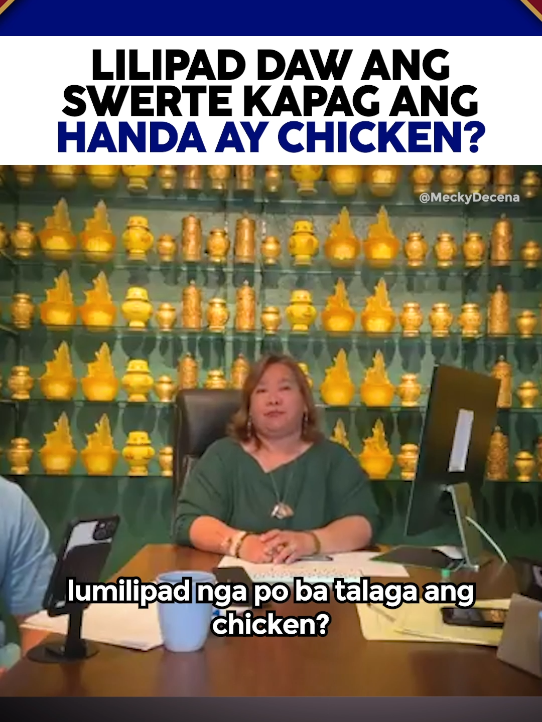 Lumilipad daw ang swerte kapag ang handa ay chicken? #power  #wealth  #prosperity  #newyear  #life  #change  #opportunities  #fengshui  #fengshuitips  #ready2024withmgd  #fengshui101withMGD  #meckyourmove  #meckydecena  #meckyknows  #hofsmanila  #hofs  #fyp  #trendingnow  #trending  #motivational  #lifecoach