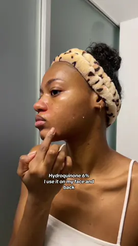 Replying to @Kiruajaee Updated  Skincare  Routine🫧 #skincareroutine #hyperpigmentation #fadingdarkspots #hydroquinone  
