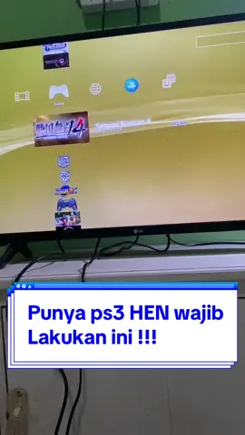 Ps3 hen , ps3 super slim seri 3000 wajib lakukan ini #ps3superslim #ps3hen #ps3cfw 