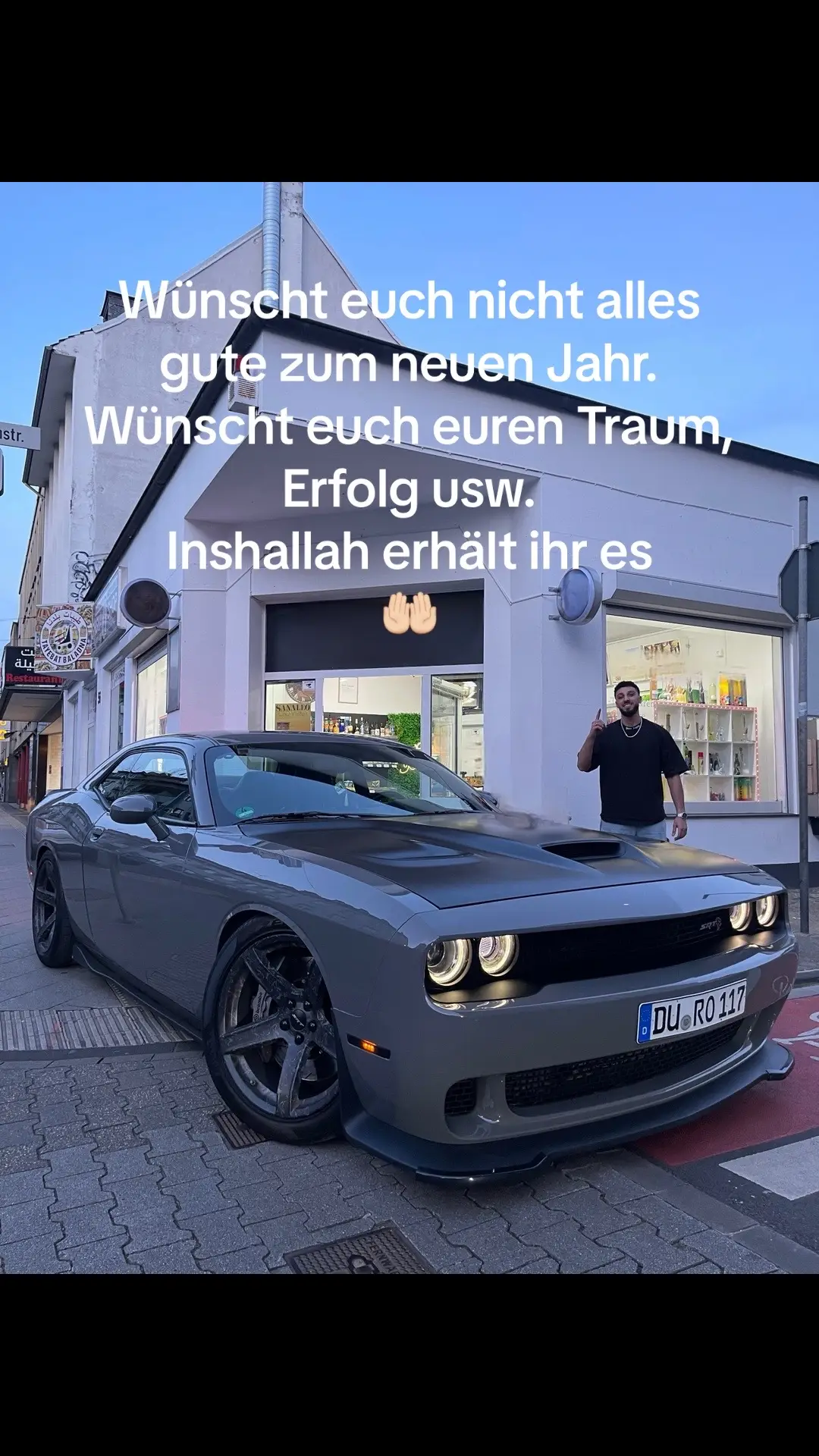 Ich danke für all meinen Erfolg und wünsche mir selbst viel mehr und ich wünsche euch allen viel Erfolg, Reichtum und das ihr euer neues Jahr erfüllt mit euren Träumen. 🤲🏻 Amin #fy #fyp #dodge #challenger #srt #hellcat #musclecar #2023 #2024 #newyear #v8 #carsoftiktok #Love #live #life #pic 