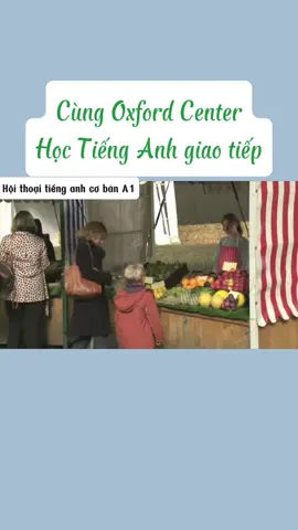 Học tiếng Anh giao tiếp cùng Oxford. Trình độ A1  #tienganhgiaotiep #tienganh #english #like #foryoupage 