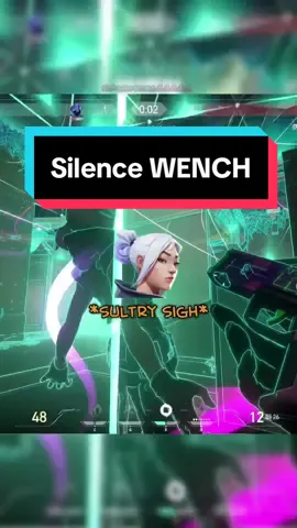Silence WENCH #Valorant #valorantfunny #valorantdownbad #lgbtqia