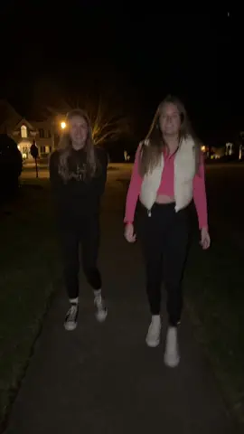 5’9 vs 5’3 on our mile walk home