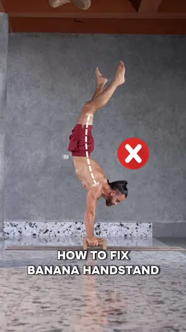 Do these exercises to fix 🍌Handstand 