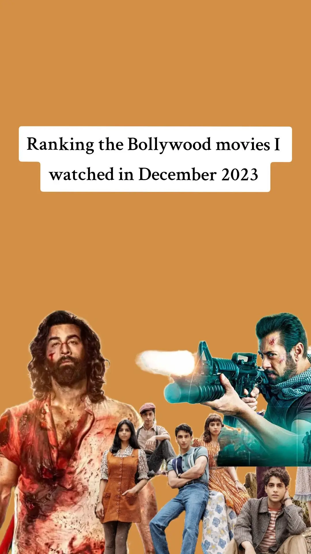 #December had a lot of #content with some interesting stuff 👏 #fyp #desi #thearchies #suhanakhan #netflix #ranbirkapoor #animal #actionmovie #bobbydeol #triptidimri #salmankhan #katrinakaif #bhaijaan #tiger3 #shahrukhkhan #srk #dunki #vickykaushal #sambahadur #drama #romance #bollywood #movies #desidharsh #amazonprimevideo #filmtok #opinion #foryou #2023 #cinema #films #kingkhan #ranking #indian 