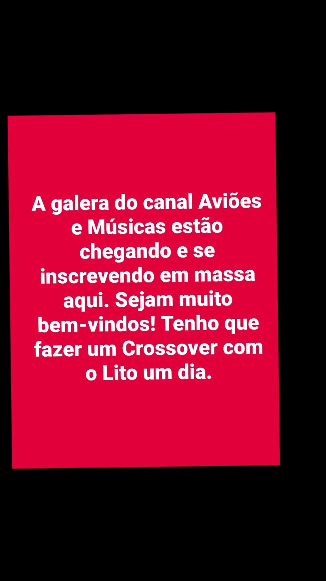 @Aviões e Músicas 